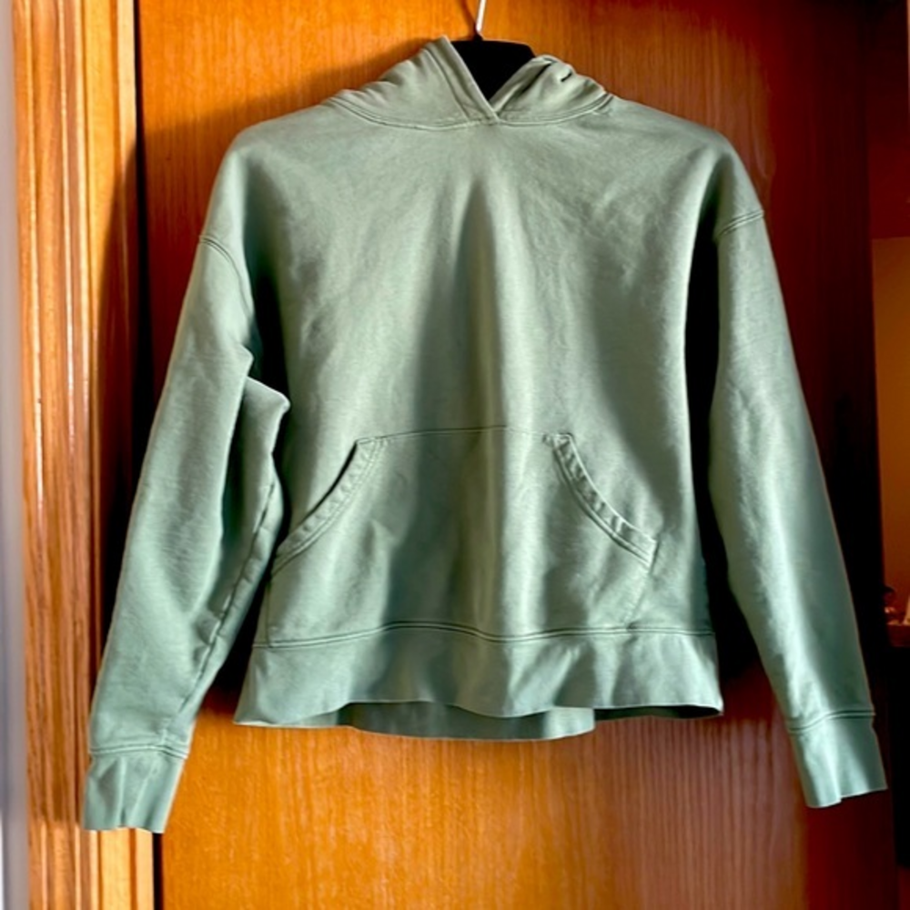 We Wore What Dolman Sleeve Pullover Hoodie Size‎ Medium Sage